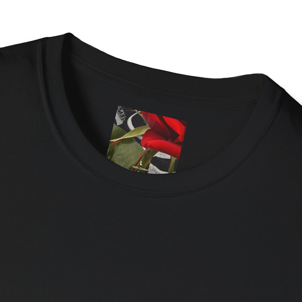 Art in Motion T-Shirt — Rose Graphic Tee