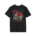 Art in Motion T-Shirt — Rose Graphic Tee
