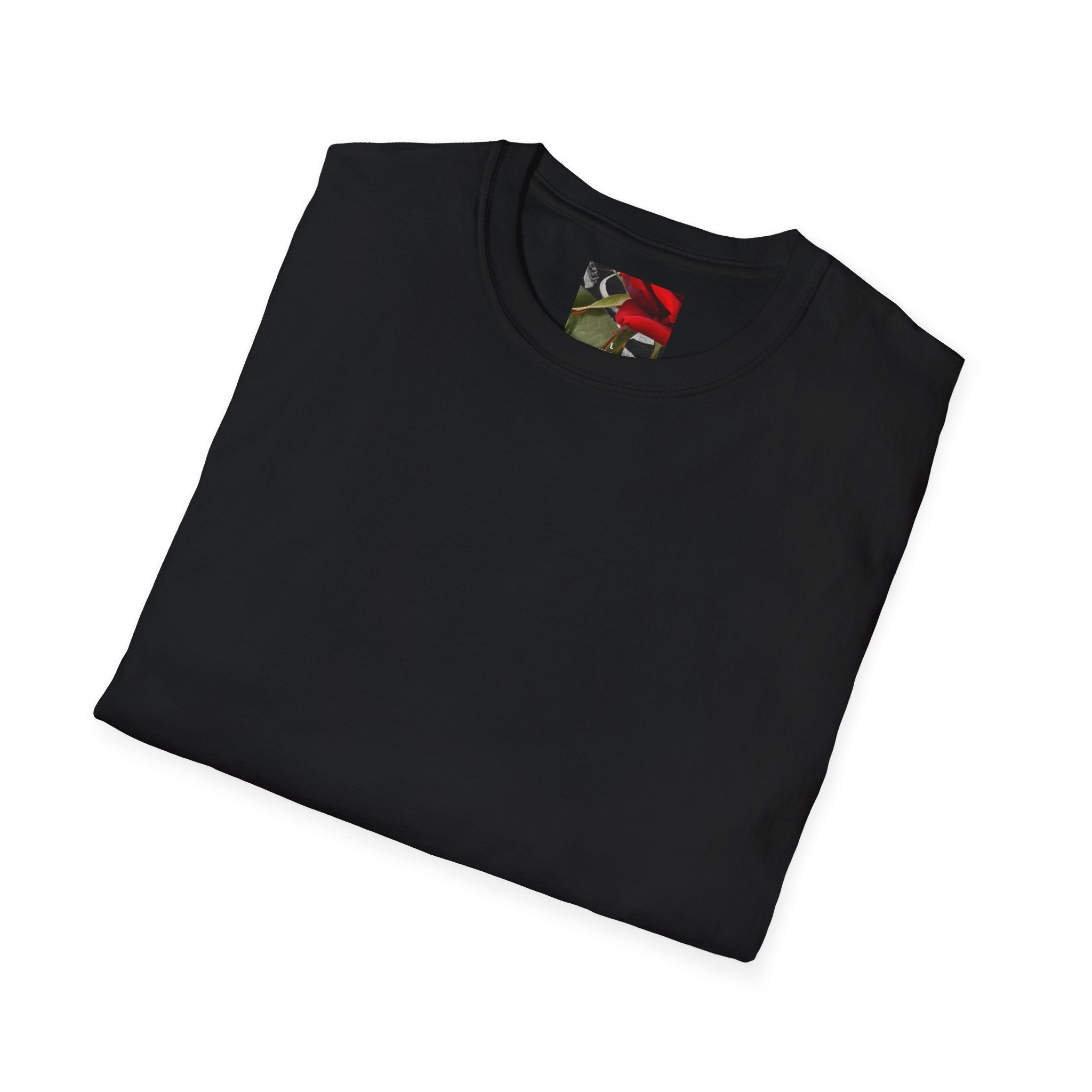 Art in Motion T-Shirt — Rose Graphic Tee